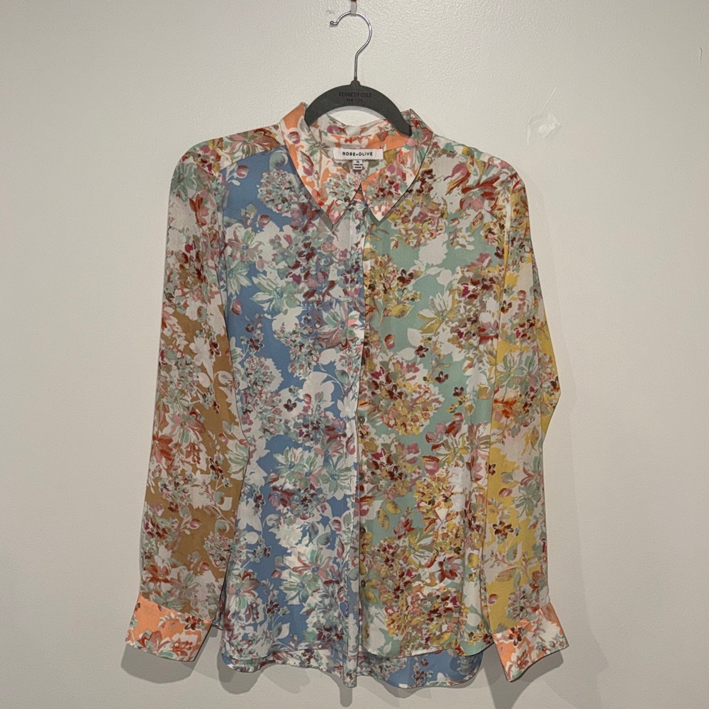 Valentino Multicolor Floral Shirt